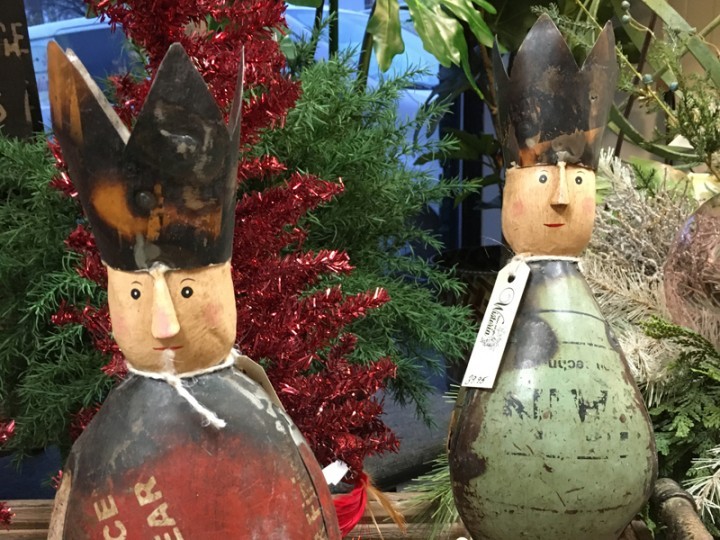 Wooden Christmas dolls