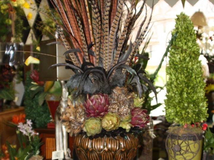 Thanksgiving flower arrangement