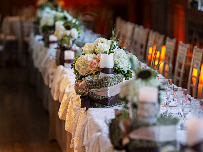 Photo of a Rustic Chic Wedding table
