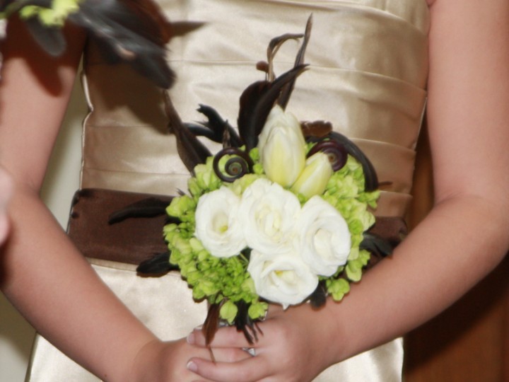 Vintage style wedding bouquet