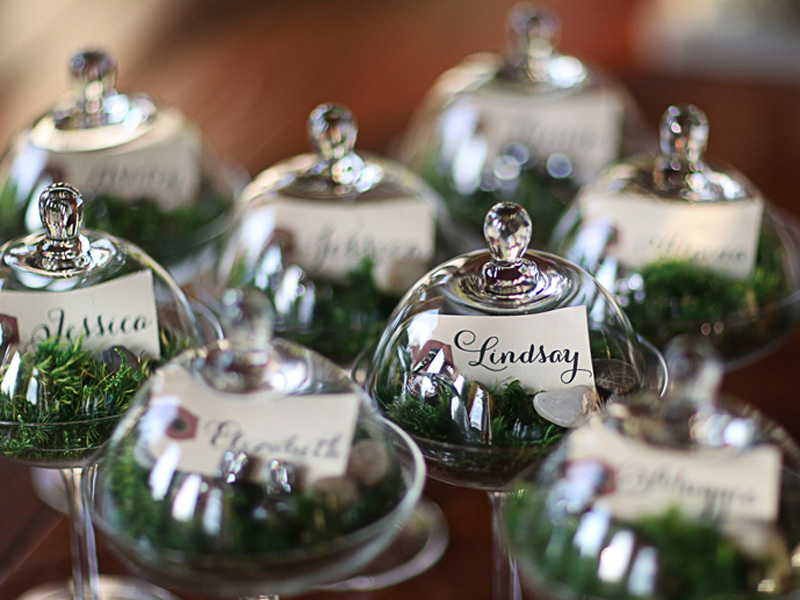 English countryside wedding favors