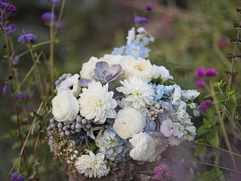 Rustic dream wedding bouquet