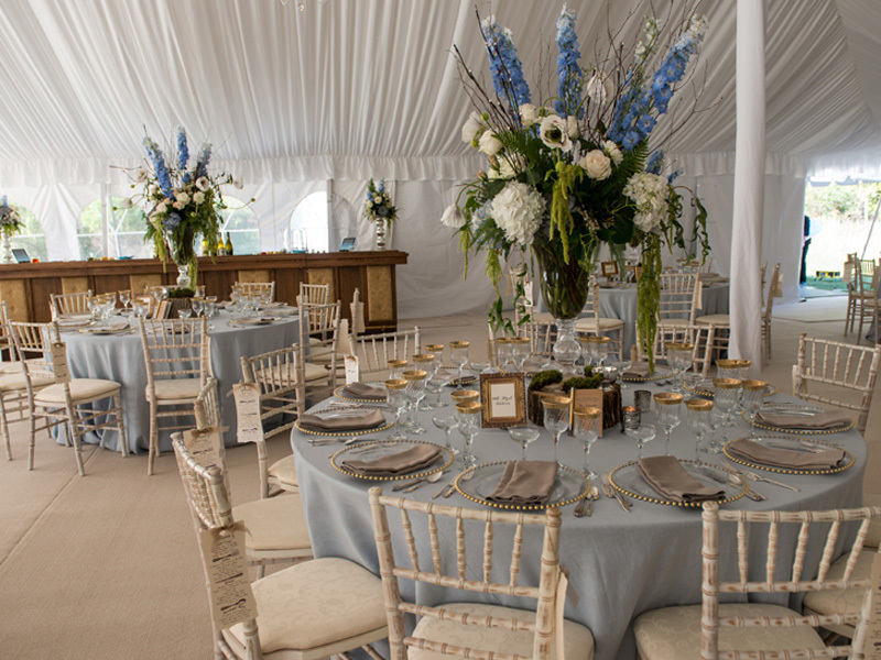 Rustic dream wedding tent