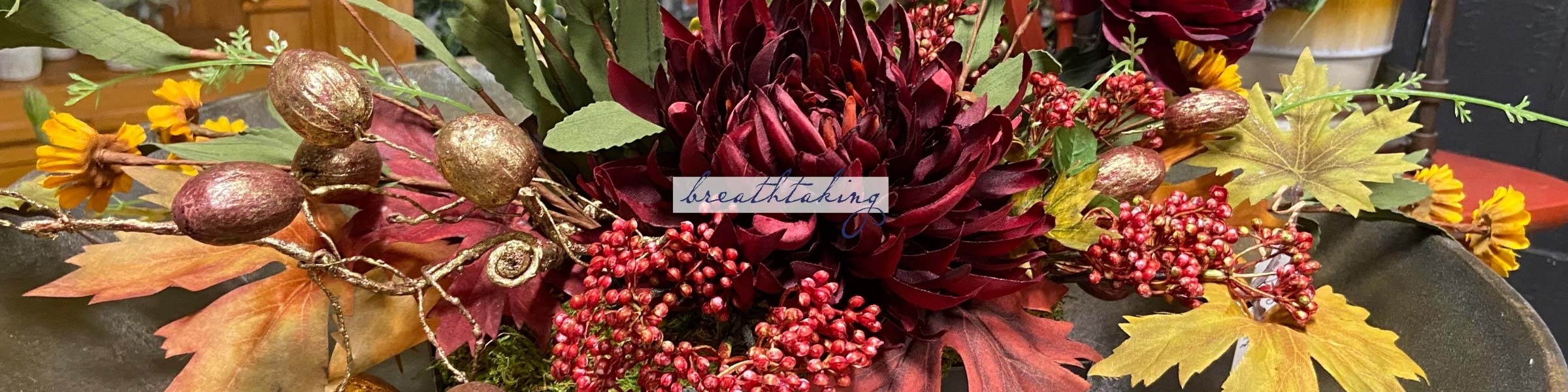 Breathtaking seasonal custom floral designs