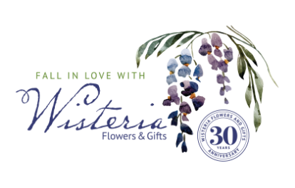 wisteria logo 30 years